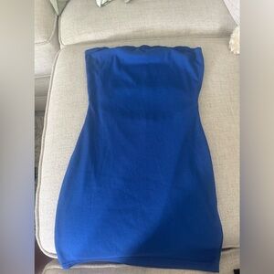 Shein strapless mini dress